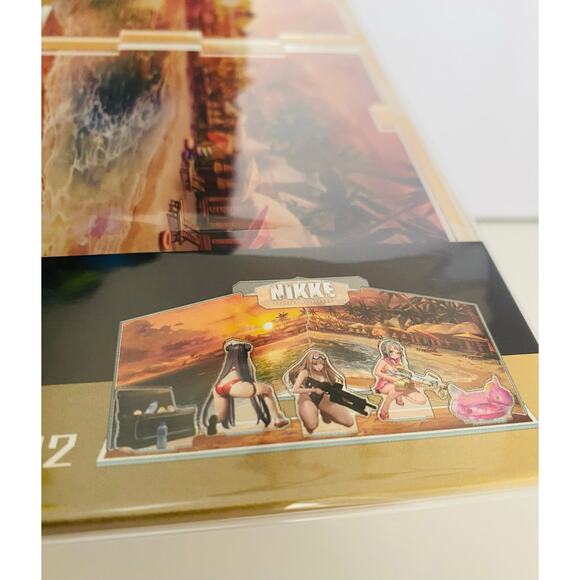 Goddess of Victory: Nikke Diorama Acrylic Stand Summer Force 02 - Picture 11 of 11